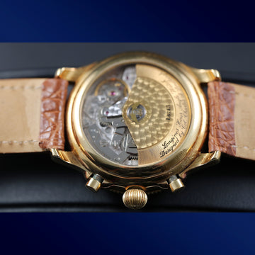 Longines Lindbergh 18K YG – Ref L26026 – Automatic – 2000 - With papers