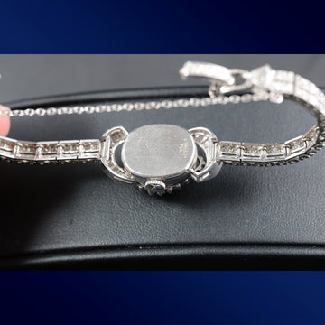 Longines Secret Cocktail watch Art Deco – Platinum and diamonds