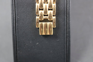 Raymond Weil tank with ref 5857 – 18K YG Electroplated - Quartz movt - Serviced