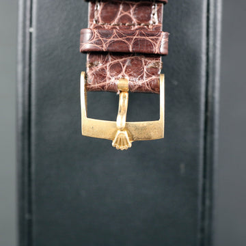 Rolex Oyster Perpetual Date 14K YG - Ref 1503 - Cal 1570 – 1968 - Serviced - Camille Fournet strap