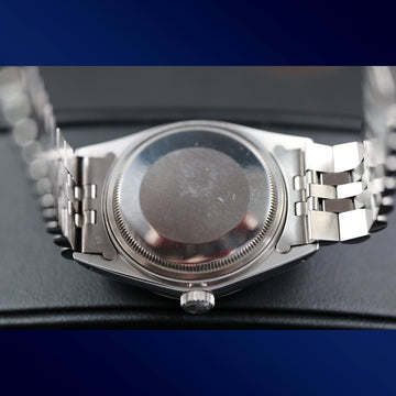 Rolex Oyster Perpetual Datejust 16030 with gray tapestry dial – Quickset - SS – Cal 3035 – 1987