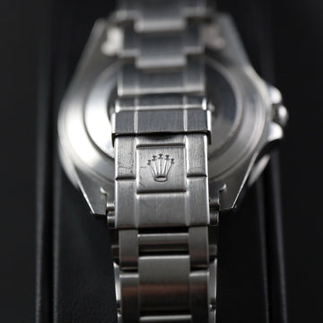 Rolex 16710 GMT Master II stainless steel from 1998 – Swiss Dial – Luminova lumes