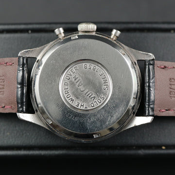 Vulcain 36.50mm chronograph with Panda dial and Valjoux 7733 from the 1970’s - Serviced