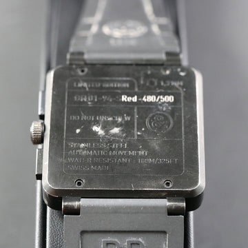 Bell & Ross BR01 – 94SRed - LE (480/500) chronograph – PVD / SS with caliber ETA 2894