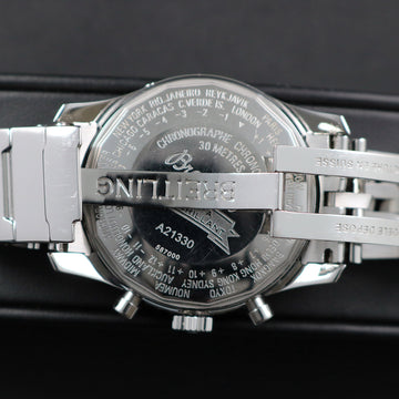Breitling Datora Montbrillant Chronograph – Ref A21330 SS – 42mm – Full Set