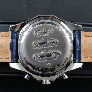 Breitling Bentley Motors – Ref J25363– 18K White Gold – LE 02/25 – Cal 25B – Full Set
