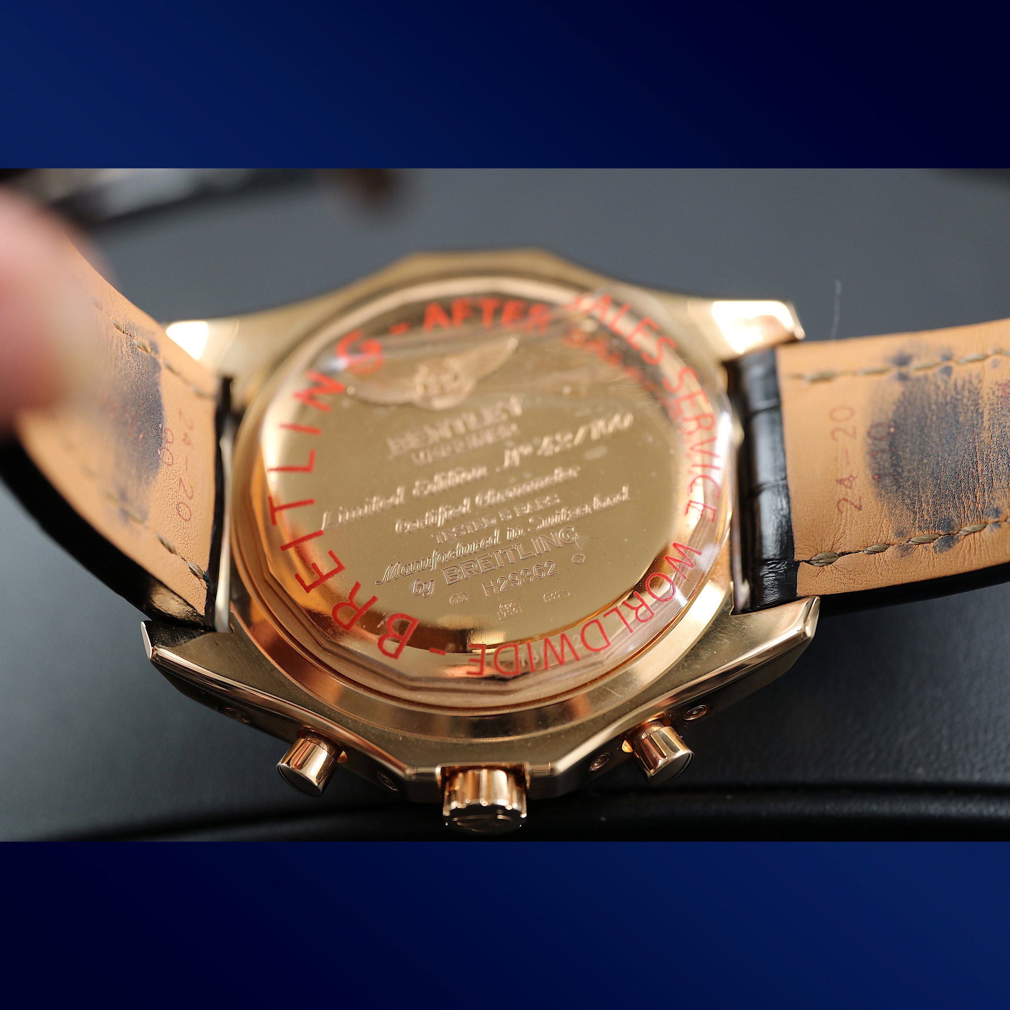 Breitling Bentley Mulliner Perpetual Calendar – Rose Gold – Ref