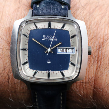 Bulova Accutron from the 1960’s in SS with TV screen