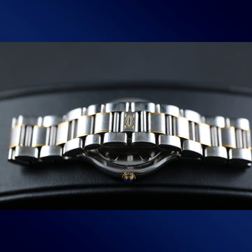 Must de Cartier 21 in stainless steel and gold with quartz movt