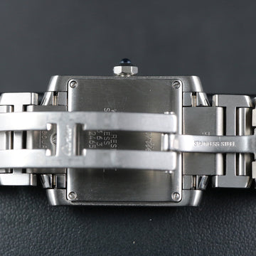 Cartier Tank Francaise in SS – Ref 2465 – Quartz movt – Full Set