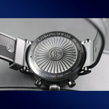 ChronoSwiss TimeMaster Chrono GMT – Ref CH7555.1 in SS with caliber C754 – FULL SET