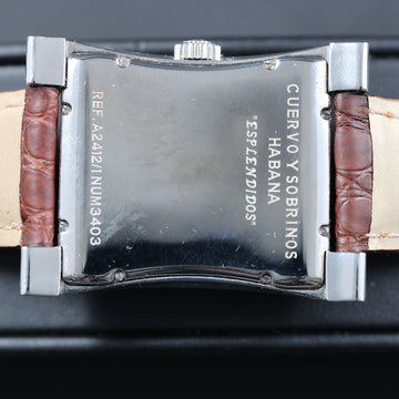 Cuervo y Sobrinos Habana Esplendidos – Ref 2412/1 – ETA2824-2 - SS – 2004 - Full Set