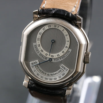 Daniel Roth Tourbillon Double Face with Ref C187 in white gold – Full Set