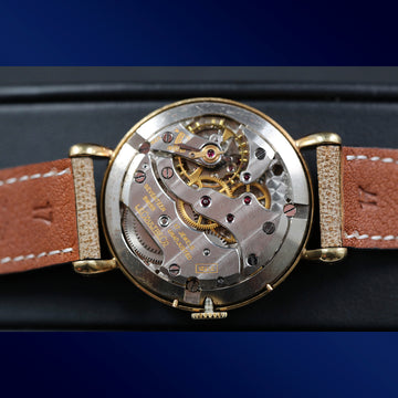 Lecoultre Triple Calendar – Cal 12 ½ LC – 14K yellow gold – 1940’s