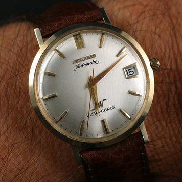Longines Ultrachron – 14K YG – Cal 431 – 34mm - Serviced