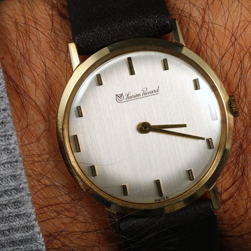 Lucien Piccard – Calatrava Style – 14K YG – 33mm - Serviced