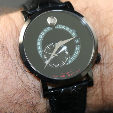 Movado Museum Red Label Calendomatic with ETA 2895-2 – New – Full Set