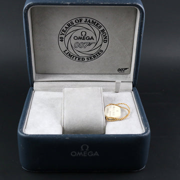 Omega box 40 Years of James Bond – Limited Edition – 2010 – Card Holder –booklet – Tag – outer box