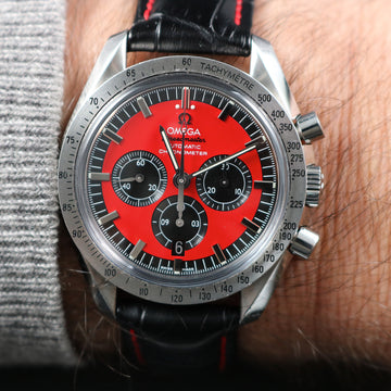 Omega Speedmaster “The Legend Collection – Michaael Schumacher – Ref 35.06.61.00 – Cal 3301 - Serviced