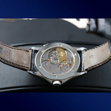 Patek Philippe World Time 5110G in 18K white gold with caliber 240 HU – Full Set