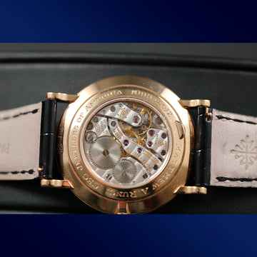 Patek Philippe Calatrava 5119R-001 in 18K RG with Tiffany dial - Cal 215 – Full set