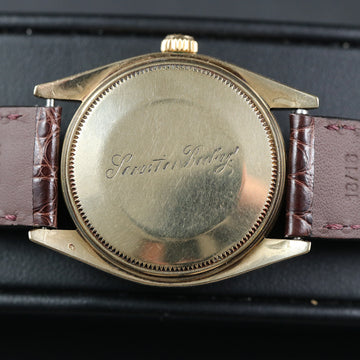 Rolex Oyster Perpetual Date 14K YG - Ref 1503 - Cal 1570 – 1968 - Serviced - Camille Fournet strap