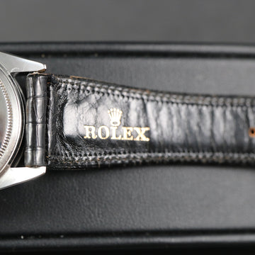 Rolex Oyster Perpetual Datejust 16030 with black dial - SS – Cal 3035 – 1987 – Full Set
