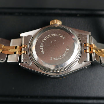 Rolex Oyster Perpetual Datejust – Ref 69173 – 2 tone -Enamel dial – 1986 – Full Set - One owner