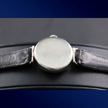 Rolex Sterling silver Rebberg – 0.925 Silver – Silver Sunburst dial – Unicorn mvt - 1920’s
