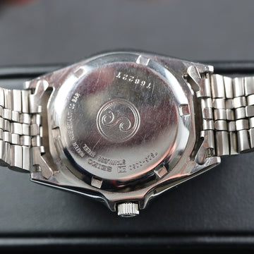 Seiko SKX023 – SN 768227 – black bezel – 1997 – 38mm