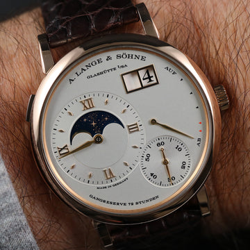 A Lange & Sohne – Grande Lange 1 Phases de Lune with Ref 139.032 in Pink Gold – Cal L095.3 - FULL SET