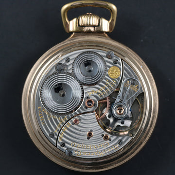 Ball Watch Cleveland – Official Railroad – 10K YGF – 51mm -1930’s