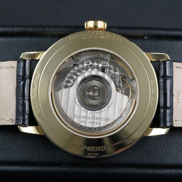 Baume & Mercier Classima Executive GMT – Ref 65628 – 18K YG – Cal BM 11893-2 – 38.50mm