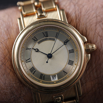 Breguet Ref 3400 – Horloger de la Marine in 18K yellow gold – 35.5mm – Full Set