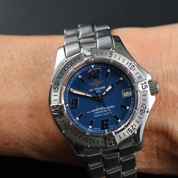 Breitling Colt Oceane - A57350 - blue dial - SS – Quartz – 33mm