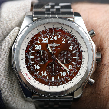 Breitling Bentley Le Mans – Ref A2236212– SS – LE 721/1000 – Cal 22 - Full Set - Serviced