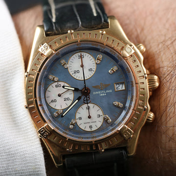 Breitling Chronomat Automatic – MOP - Rose Gold - Ref H13048 – Full Set