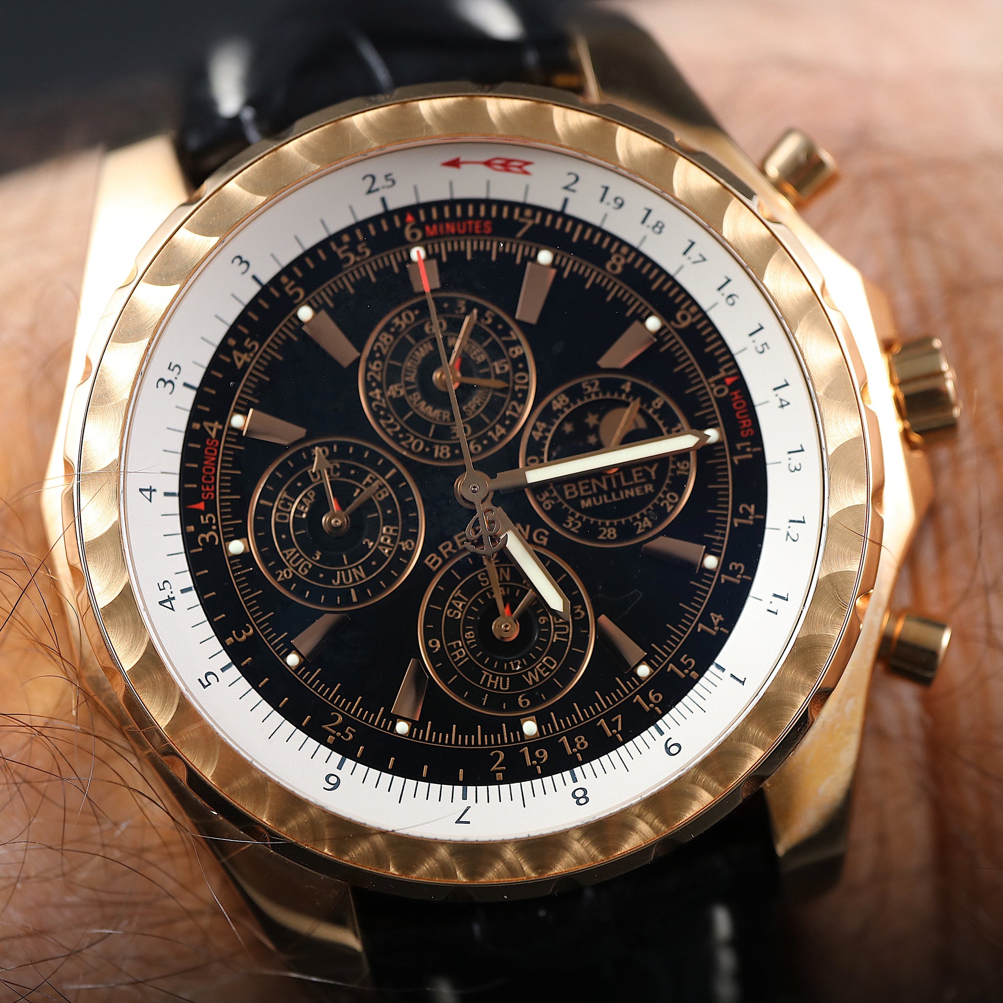 Breitling Bentley Mulliner Perpetual Calendar – Rose Gold – Ref