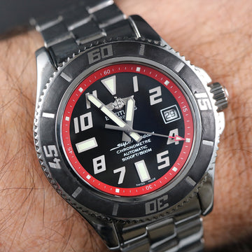 Breitling Superocean - Ref A17364 – Black dial - Cal 17 – 42mm