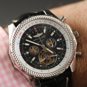 Breitling Bentley Mulliner Tourbillon chronograph Platinum – Ref L18841TB – Full Set