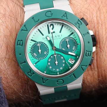 Bulgari Smeraldo – Ref 104076 – LE of 1000 – Aluminum/Rubber – Full Set - New
