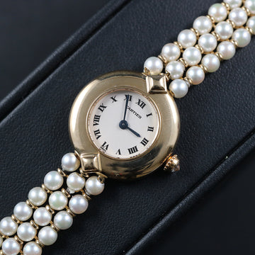Cartier Colisee with reference 1989 1 – Pearl bracelet – Quartz movt