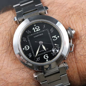 Cartier Pasha 2324 – 35mm – SS- Automatic – Full Set
