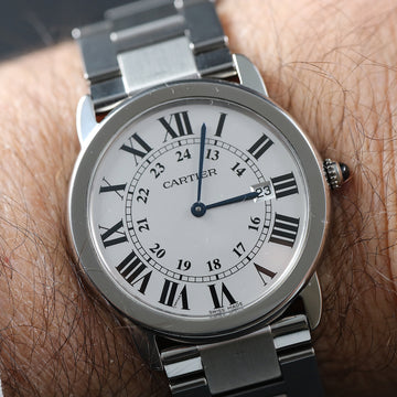 Cartier Ronde Solo with ref 2934 – SS – Quartz – 36mm