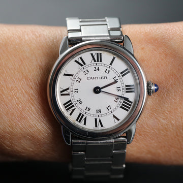 Cartier Ronde Solo with ref 3601 – SS – Quartz – 29mm