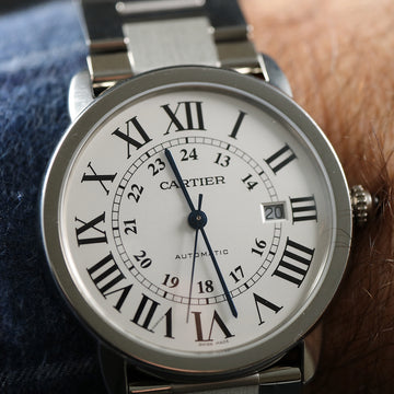 Cartier Ronde Solo with ref W6701011 – SS - 2021 – Paper