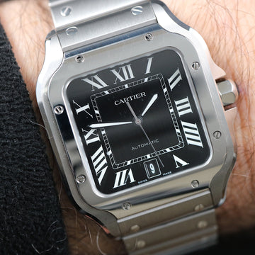 Cartier Santos – Ref WSSA0096 – SS – Cal MC 1847 – 01/2026 – Full Set