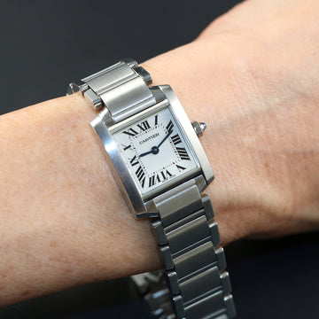 Cartier Tank Francaise in SS – Ref 2384 – Quartz movt