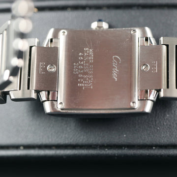 Cartier Tank Francaise in SS – Ref 2465 – Quartz movt – Full Set