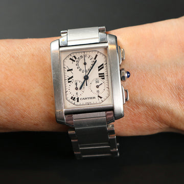 Cartier Tank Francaise - Ref 2303 in SS – Quartz movement